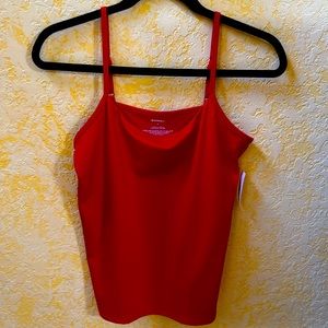 RED CAMISOLE by DRESSBARN SIZE M